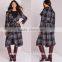 Ladies Fancy Printed Longline Waterfall Winter Coats