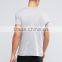 2016 Guangzhou Custom Short Sleeve Crew Neck Grey Men's 100% Cotton 180gsm Soft Jersey Breathable Fit Casual Blank T-Shirt
