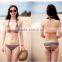 Brazil high school girls sexy halter swimsuit bikini