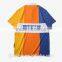 short sleeve cotton color combination new design logo print polo shirt
