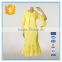 Women Church Suits Yellow Ladies Formal Skirt Suits Designs