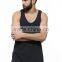 Mens plain black slim fitted tight slimming vest