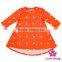 New Arrive Girls Dress Names With Pictures Long Sleeve Short Front Long Behind With 2 Pockets Net Frock Designs For Kids