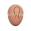 Wholesale Egg Beige Emoji Angry Face Rubber Pet Products Toy