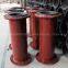 Steel plastic tailing conveying pipe