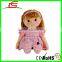 wholesale custom soft stuffed plush toy doll for kids girl dolls