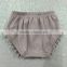 Gold sequin baby shorts bloomers with bowknot cotton shorts for kids