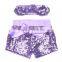 Girls beach sparkle sequin shorts girls birthday outfit with headband for baby girls gift