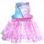 2017 princess latest design party wear dresses for girls of 2-6 years tutu fancy dress