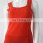 summer wear sleeveless 14gg knitted women pure cashmere tops