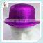 Party Fancy Fun Dress Up Sparkle Glitter Plastic Bowler Hats HPC-0237