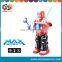 battery operated medium robot with light and music battery operated robot can 360 degree rotation fun electrical robot for child