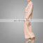 OEM China Muslim Women Fashionable Dress Pleated Ruffles Maxi Dress Islamic Ladies Loose Abaya