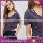 2017 new arrive hot sale women fashion designs lady blouse & top