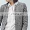 cotton blend fabric buttoned cable knit finish women sweater