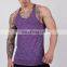 available color slub blank mens gym vest