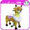 HI Hot Sale Plush Deer Rocking Horse Baby Walker With Wheels