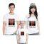 100% cotton big EU/US size custom printed tshirts