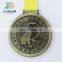 Custom Metal Crafts Production Zinc Alloy Award Metal Souvenir Medal With Ribbon
