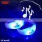 Happy Festival Christmas Glow in Dark Sound Activated Motion Activated LED Light up Bracelet