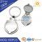 Factory price zinc alloy cheap blank car & souvenir metal keychain