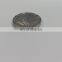 Custom Souvenir Zinc Alloy Coin in Die Cast Process, shiny Silver Plating