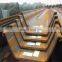Q345 sy 295 material customized larsen steel sheet pile 400mm x 125mm/500*200mm