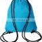 Eco friendly 420D polyester fabric Folding Cinch Backpack Bags with  Drawstring