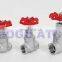 High quality stainless steel screwed gate valve DN40 1-1/2" BSP female thread valve high temperature water pipe gate valve