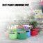factory direct sale low cost felt 60 gallon planting bags