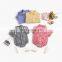 Infant Baby Girl Clothes Toddler Kids Romper Short Sleeve Paid Rompers 2020 Summer Baby Romper
