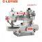 LT 600D-01PUT-ST DIRECT DRIVE HIGH-SPEED CYLINDER BED PNEUMATIC INTERLOCK SEWING MACHINE WITH AUTO-TRIMMER WITH AUTO-THREAD WIPE