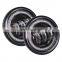 Cafe racer Motorcycle accessories 4.5'' 30W Led Driving Fog Lamp Round led angel eye Motorcycle Fog Light for Harley Davidson