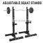 Harbour Gym Equipment Fitness Adjustable Folding Power Squat Rack