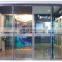 Clear tempered glass for frame or frameless door