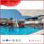Aqua Park Equipment Fiberglass Open Spiral Flume Slide