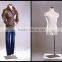 Half Body Men Dummy Upper Body Man Model Foam adjustable mannequin M0017-33MLEG01