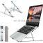 2020 Hot Portable Adjustable Aluminum Ergonomic Laptop Stand new Arrival Laptop Desk Holder Notebook Cooling Pad