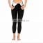 Mesh Stitching Comfortable Breathable Sweaty Slim Neoprene Women Sweat Pants Trousers Waist Trainer Leggings Shorts