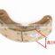 CA151 copper rivets brake shoes 4707