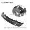Vacuum Carbon Fiber Car Rear Bumper Lip Diffuser for Tesla Model S P85D 90D P100D 16-18