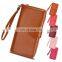 2021wholesale Dropshipping Latest Fashion Ladies Long Zipper Cell Phone Clutch Purse Female Wax Leather Card Wallet Women