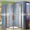 luxury hotel home bathroom free standing stainless steel glass shower enclosure