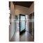 High quality aluminum tempered glass pivot entry door