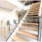 USA hot sale u shape souble beam steel wood stair case