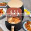 4.5L Large Capacity Electric Oil Free French Fries Cooker Nonstick Basket Air Fryers With Timer