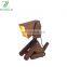 Hot sale wood dog table lamp creative design folding LED Children room lamp