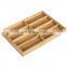 8 Slots Tabletop Modern Natural Bamboo Sunglasses Storage Tray Eyewear Display Tray