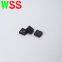 Silicone Rubber Grommet Black Rectangular Rubber Foot Stopper Hole Plug