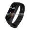 M4 Smart Watch Sport Bracelet Waterproof Sedentary Remind Heart Rate Fitness Tracker Smartwatch M4